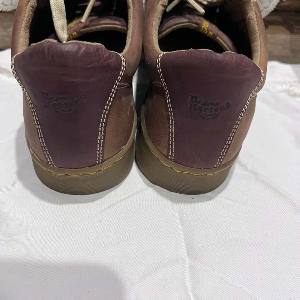 Vintage 90s Dr Martens Air Ware Leather Shoes - Picture 11 of 12